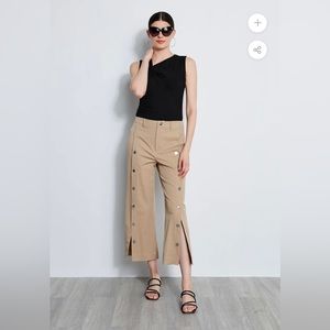 STRETCH TWILL SNAP PANT